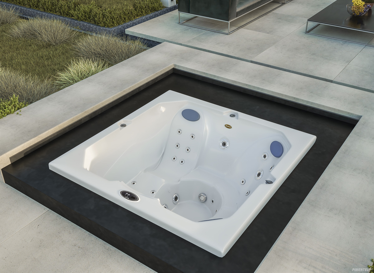 minipiscinas jacuzzi arredobagno